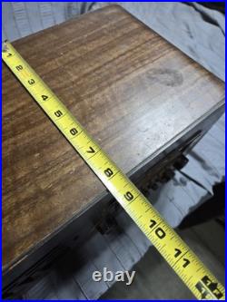 Vintage 1938 Motorola Pushbutton Tube Radio model 59T5 Parts Project Restoration