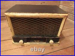 Vintage 1940-50's Ortho Sonic Electronic Labs Tube Radio Parts/Repair/Restore