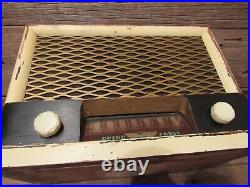 Vintage 1940-50's Ortho Sonic Electronic Labs Tube Radio Parts/Repair/Restore