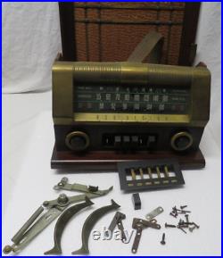 Vintage 1940s RCA Victor Radio Chassis Model RK-117 console door Parts Repair