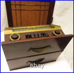 Vintage 1940s RCA Victor Radio Chassis Model RK-117 console door Parts Repair