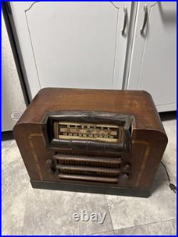 Vintage 1941 PHILCO table top Radio Model 42-124 code 121 For Parts