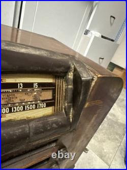 Vintage 1941 PHILCO table top Radio Model 42-124 code 121 For Parts