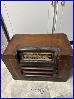 Vintage 1941 PHILCO table top Radio Model 42-124 code 121 For Parts