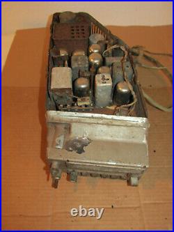 Vintage 1941 Plymouth Mopar 800 Tube Radio Parts Repair Restore