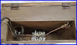 Vintage 1947 Philco Linerar Phongraph / Radio Fires Up Parts or Repair