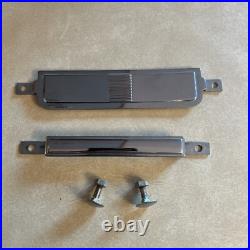 Vintage 1949 1950 51 DODGE Chrome RADIO DELETE Original PARTS #1255080 & 1248898