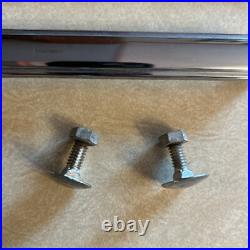 Vintage 1949 1950 51 DODGE Chrome RADIO DELETE Original PARTS #1255080 & 1248898