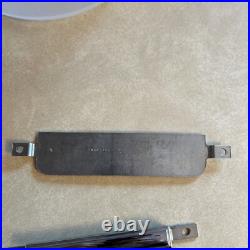 Vintage 1949 1950 51 DODGE Chrome RADIO DELETE Original PARTS #1255080 & 1248898