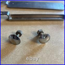 Vintage 1949 1950 51 DODGE Chrome RADIO DELETE Original PARTS #1255080 & 1248898