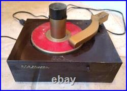 Vintage 1949 1950 RCA Victor 45-J Bakelite 45 RPM Record Player Parts or Repair