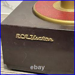 Vintage 1950's RCA Victor Model 45-J Record Player for Parts or Repair Only