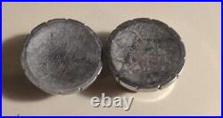 Vintage 1953 Buick Set of 4 Metal Radio Knobs Electronic Parts & Accessories