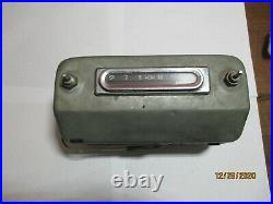 Vintage 1955 -1959 CHEVY TRUCK RADIO OEM Chevrolet Factory Parts Or Repair