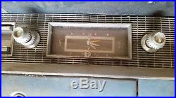 Vintage 1956 56 Cadillac Dash Cluster Radio Clock Ash Tray Glove Box Untested
