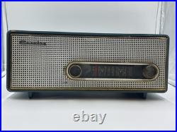 Vintage 1959 Crosley Ranchero T-60 Tube Radio Sherwood Green MCM Parts/Repair