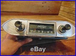 Vintage 1960's Chevrolet Car Truck Radio For Parts Or Restore
