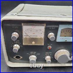 Vintage 1960's K. W. Electronics KW 2000A Ham Radio 6 Band Transceiver For Parts