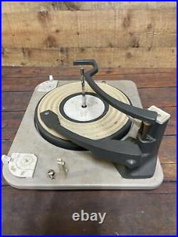 Vintage 1960s PHILCO RADIO TURNTABLE From CONSOLE Made By BSR Untested Parts
