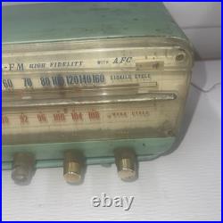 Vintage 1961 Audition AF800 W AFC Japan Tube Radio Rare Parts Only