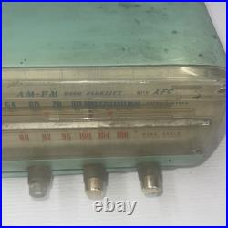 Vintage 1961 Audition AF800 W AFC Japan Tube Radio Rare Parts Only
