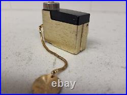 Vintage 1964 Gold SONY MODEL TR-8 Miniature 8 Transistor Radio For Parts Only