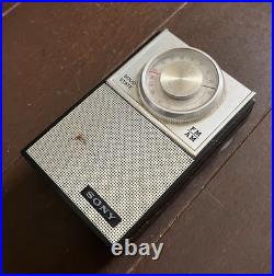Vintage 1965 SONY 2F-23 9-Transistor Radio Retro Collectible As Is For Parts JP