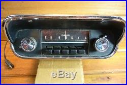 Vintage 1968 Ford Mustang Radio AM Factory Original w Bezel 8TPZ