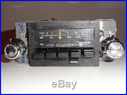 Vintage 1970s Ford AM FM Radio Truck Mustang AND OTHER FORD LINE GREAT
