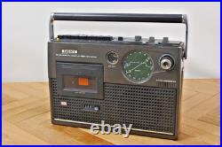 Vintage 1970s SONY CF-1480 2BAND Radio Cassette Recorder for Parts or Repair