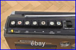Vintage 1970s SONY CF-1480 2BAND Radio Cassette Recorder for Parts or Repair