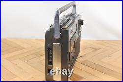 Vintage 1970s SONY CF-1480 2BAND Radio Cassette Recorder for Parts or Repair