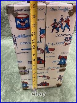 Vintage 1976 ZENITH Radio TV Repairman Case Wood 1776 Edition, Full of 34 parts