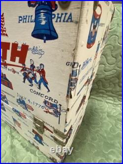 Vintage 1976 ZENITH Radio TV Repairman Case Wood 1776 Edition, Full of 34 parts