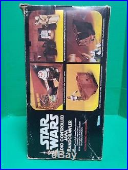Vintage 1979 Star Wars Radio Controlled Jawa Sandcrawler part BOX only