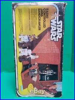 Vintage 1979 Star Wars Radio Controlled Jawa Sandcrawler part BOX only