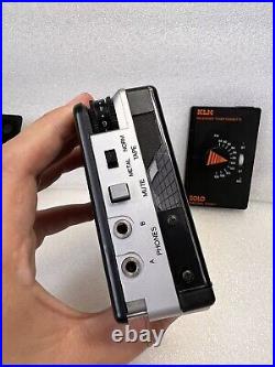 Vintage 1980s KLH S-200 Solo Personal Stereo FM Cassette Walkman Parts/Repair