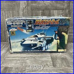 Vintage 1984 Bandai Space Sheriff Shaider Shaian RC For Parts Repair As Is RARE