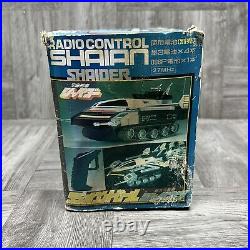 Vintage 1984 Bandai Space Sheriff Shaider Shaian RC For Parts Repair As Is RARE