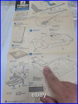 Vintage 1985 Tamiya Tom's 85C-L 1/12 Body Parts Set New Old Stock