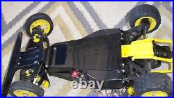Vintage 1986 Tamiya Falcon RC Radio Controlled Car Buggy Rolling for Parts