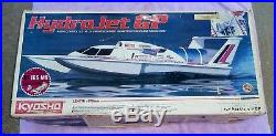 Vintage 1993 Kyosho Hydro Jet GP unlimited radio control boat kit parts NO MOTOR