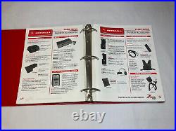 Vintage 1996 Motorola Portable Radio Parts Index Accessories Batteries Antennas