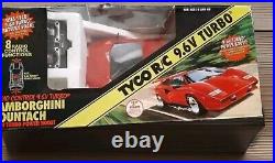 Vintage 1997 Tyco R/C 9.6v Lamborghini Countach UNTESTED (FOR PARTS OR REPAIR)