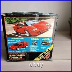 Vintage 1997 Tyco R/C 9.6v Lamborghini Countach UNTESTED (FOR PARTS OR REPAIR)