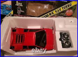 Vintage 1997 Tyco R/C 9.6v Lamborghini Countach UNTESTED (FOR PARTS OR REPAIR)