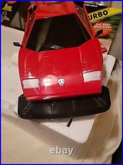 Vintage 1997 Tyco R/C 9.6v Lamborghini Countach UNTESTED (FOR PARTS OR REPAIR)