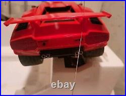 Vintage 1997 Tyco R/C 9.6v Lamborghini Countach UNTESTED (FOR PARTS OR REPAIR)