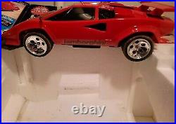 Vintage 1997 Tyco R/C 9.6v Lamborghini Countach UNTESTED (FOR PARTS OR REPAIR)