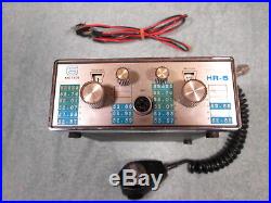 Vintage 6 Meter Ham Radio Loaded With Crystals Parts/repair Regency Hr6 Mobile